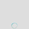 Blue Unicorn Rainbow Enamel Stacking Ring