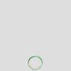 Dark Green Unicorn Rainbow Enamel Stacking Ring