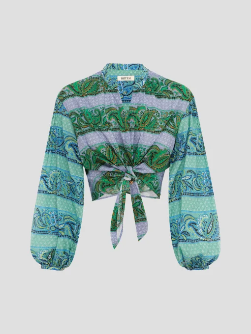 Fraiche Tie Front Shirt