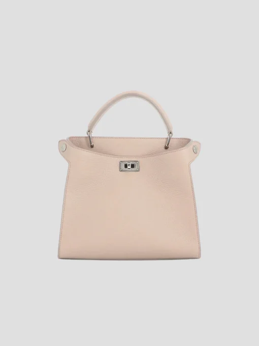 Lutece Mini in Greige Leather
