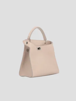 Lutece Mini in Greige Leather