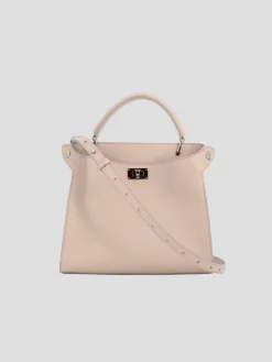 Lutece Mini in Greige Leather