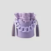 Mini Clara Bucket Bag in Purple