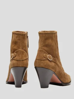 70mm Drive Quilted Ankle Boots