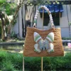 Multi Swarovski Butterfly Bag with Gemstone Handle