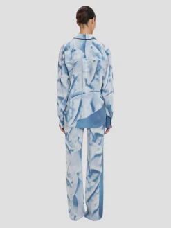 Pleat Detail Pyjama Trouser