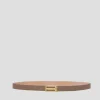 Regular Frame Belt in Tan
