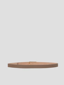 Regular Frame Belt in Tan