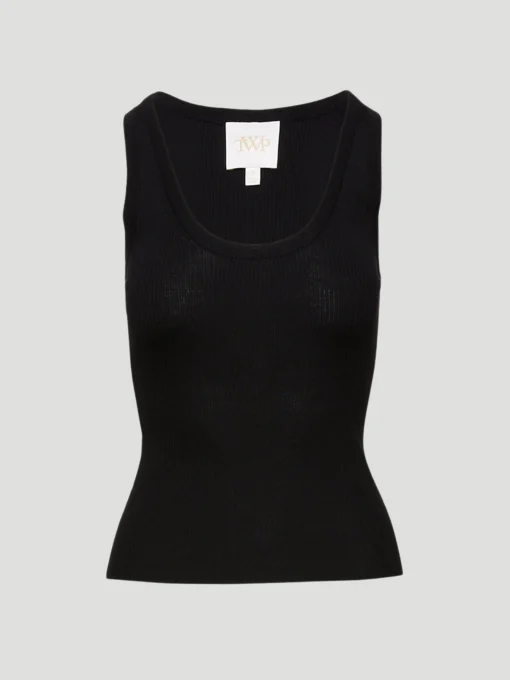 Second Base Tank Top in Navy
