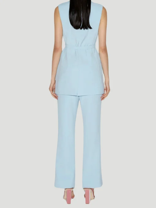 Sky Blue Adam Cropped Trouser