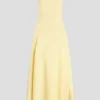 The Favorite Linen Dress in Yellow