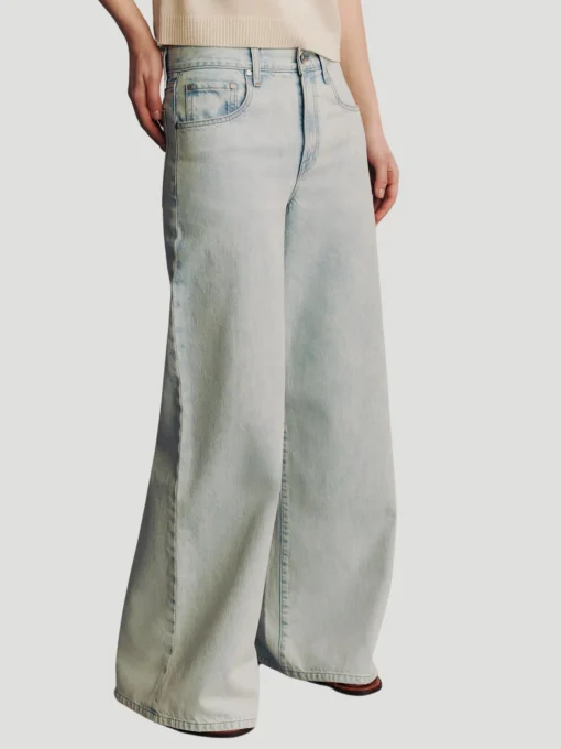 Tiny Dancer Wide-Leg Jean in Light Blue