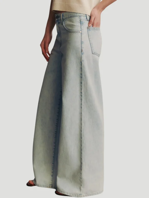 Tiny Dancer Wide-Leg Jean in Light Blue