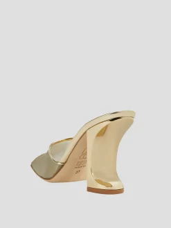 Waverly Mule in Gold