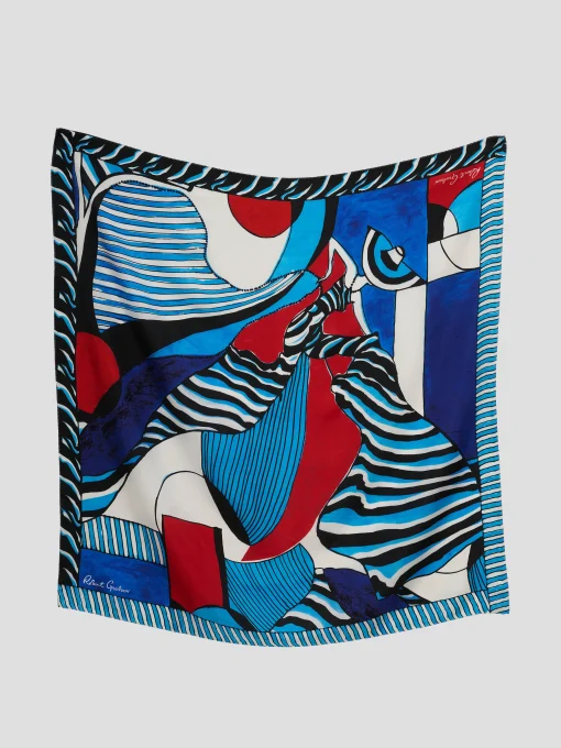Yacht Lady Square Scarf