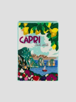 Capri Lemons Book Clutch