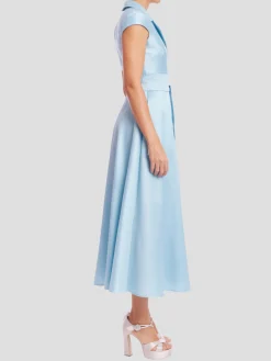 Day Dress in Hydra Blue