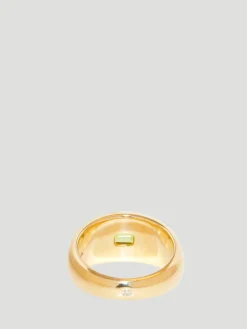 Peridot Bubble Ring